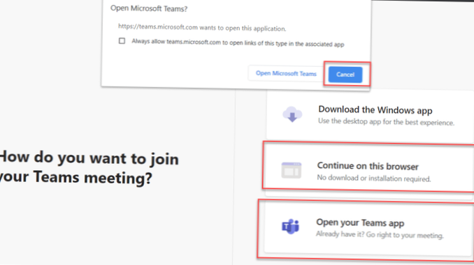 Microsoft Teams Invita utenti esterni alla riunione