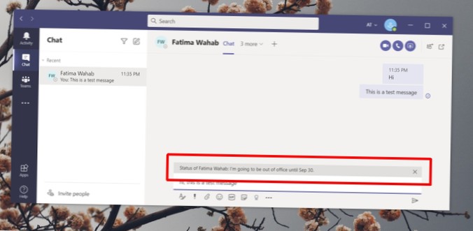 Microsoft Teams Status Stuck on Out of Office (FIXED)