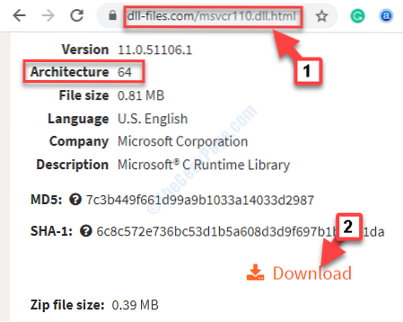 MSVCR110.dll Missing Error on Windows 10 Fix