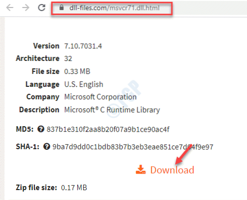 Msvcr71.dll file missing in Windows 10 Easy Fix
