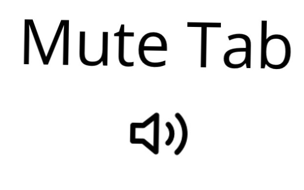 mute tab extension for google meet