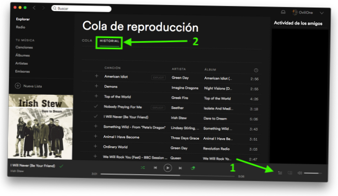 la mia canzone meno ascoltata su Spotify