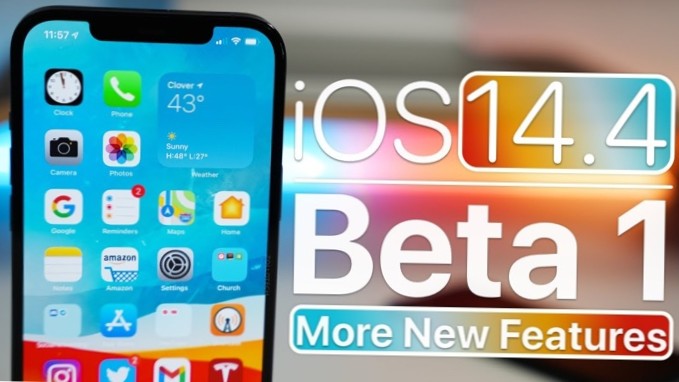 neue ios 14.4 Funktionen