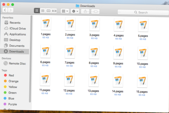 Sider filformat