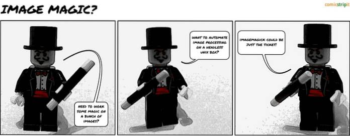 Provádění kouzla obrazu s ImageMagick