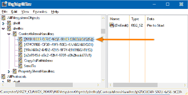 Pin any file to Windows 10 Start Screen (Registry Tweak)