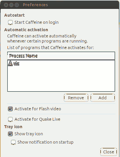 Prevent Ubuntu From Going to Sleep While Watching Video