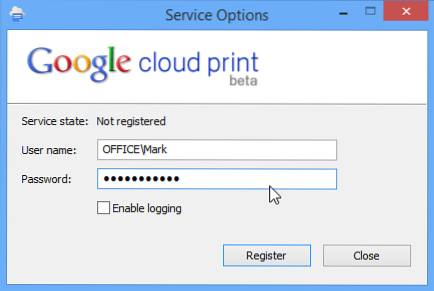 Print Files Remotely in Windows with Google Cloud Print