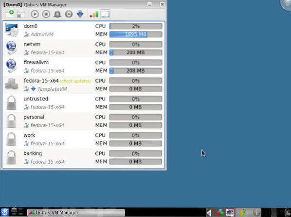 Qubes OS A Linux Distro til sikkerhed og virtualisering