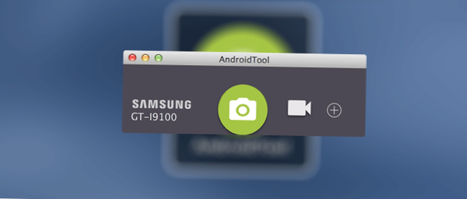 registra lo schermo Android su Mac