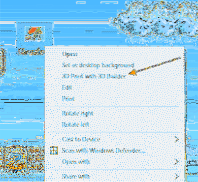 Remove “3D Print with 3D Builder” Right-Click Menu Option in Windows 10
