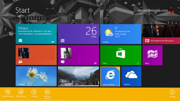 Replace the Windows 8.1 Start screen with the Apps screen