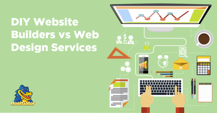 Dovrei usare un creatore di siti web o assumere un web designer?