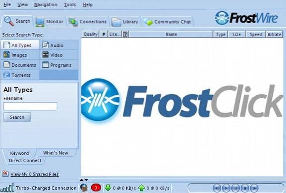 Smarter P2P with FrostWire