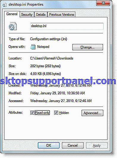 Special Folders Showing Up With Generic Yellow Icon in Windows