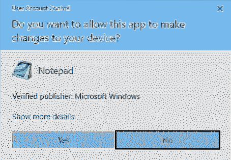Programmi di avvio con privilegi elevati (come amministratore) dalla finestra di dialogo Esegui in Windows 10 [Ctrl Shift]
