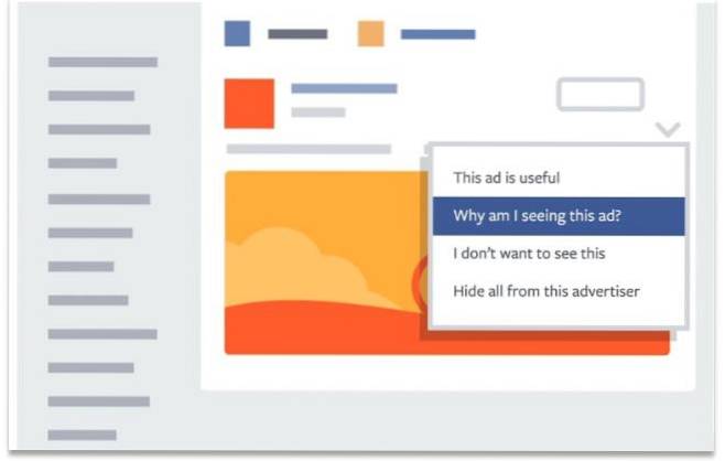 Evite que Facebook venda sus datos de navegación