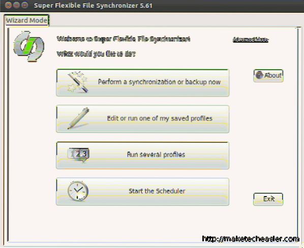Vysoce flexibilní synchronizátor souborů je bezplatný nástroj pro zálohování s podporou dokumentů Google [Linux]