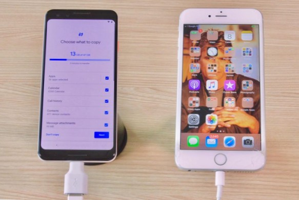 bytte från iPhone till Android