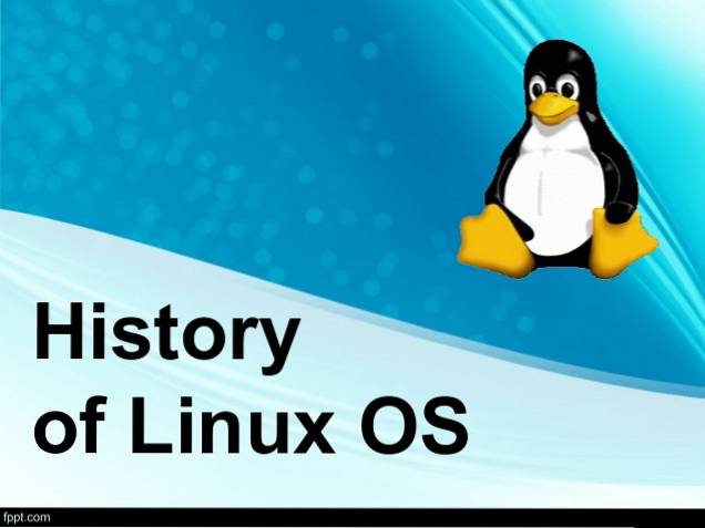 The History of Linux