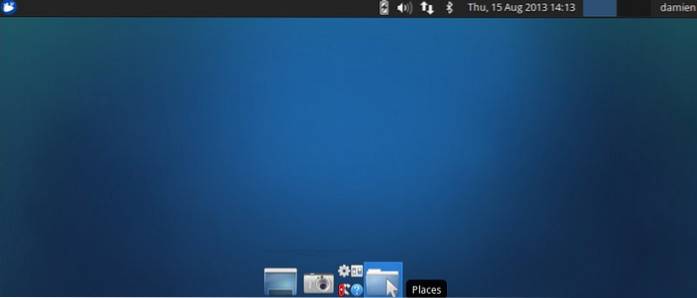 Brugervejledningen til tilpasning af XFCE Desktop