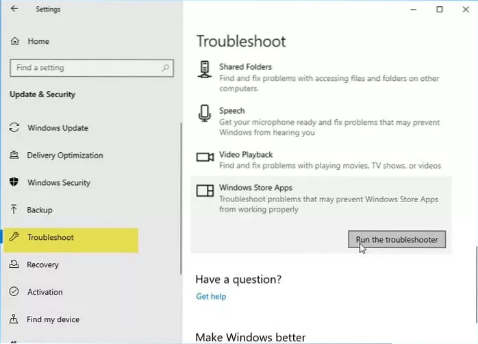 Denne appen er blokkert på grunn av firmapolitikk i Microsoft Store i Windows 10 Fix
