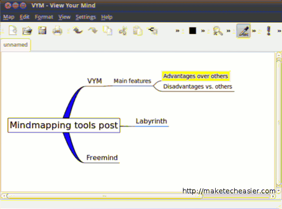 Three Great Mindmapping Tools for the Linux Desktop