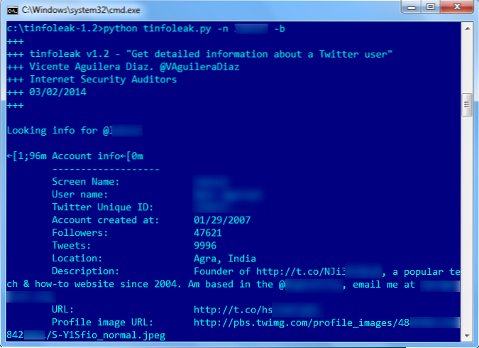 Tinfoleak Lets You Gather the Personal Details of a Twitter Account