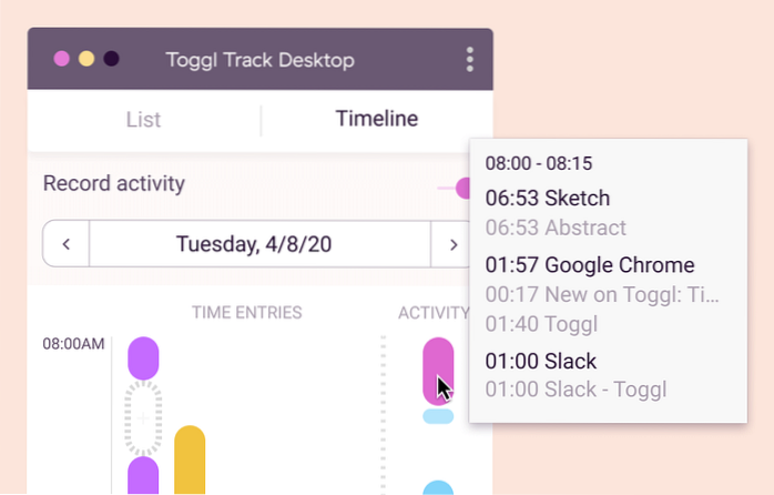 Toggl A Web Based Time Tracker For Everyone