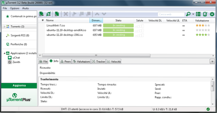 Top 4 BitTorent-klienter til Windows-systemer