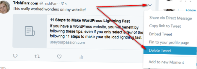 twitter link not showing image