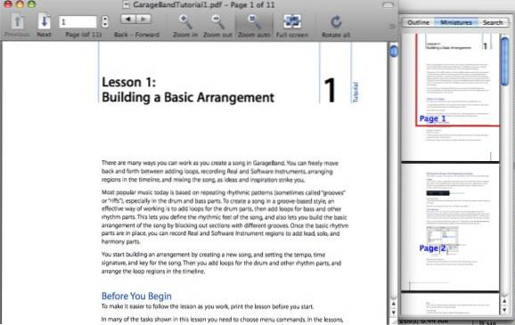 Two Alternative PDF Readers For Mac