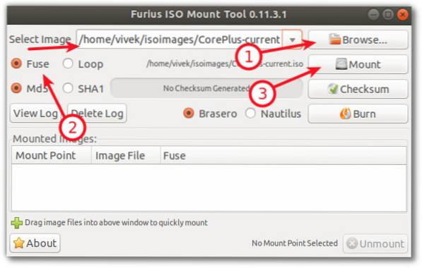 Ubuntu How to Mount iso, Bin And Cue Files Directly From Nautilus