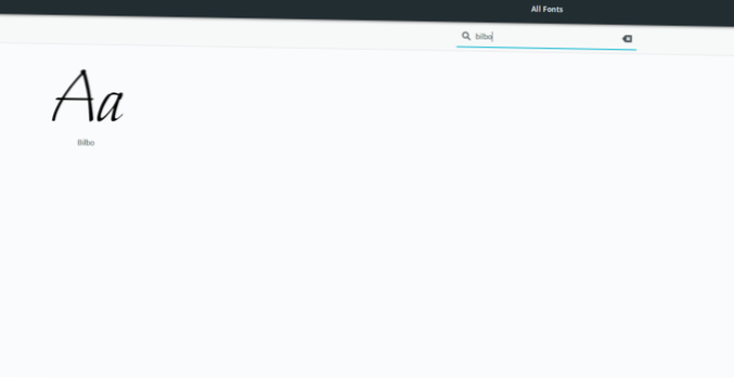 Ubuntu-Installationsschriftarten [Anleitung]