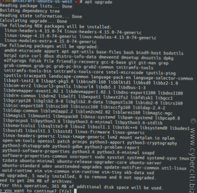Pachete de actualizare Ubuntu [Ghid]