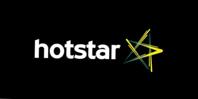 Deblokkeer Hotstar om van buiten India te kijken
