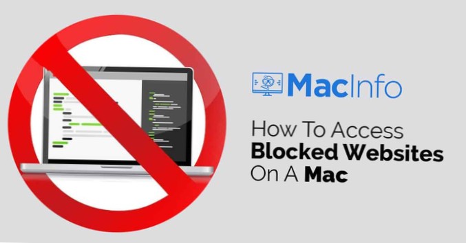 Sblocca i siti web su un Mac con una VPN