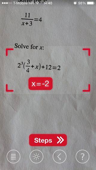 Use PhotoMath App to Solve Math Equations in Real Time