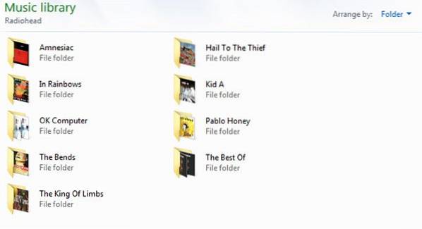 Consejos útiles para organizar su biblioteca musical