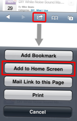 visualizzare il file html su iphone