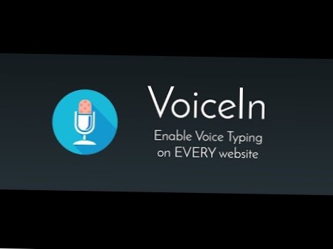 voice in voice typing