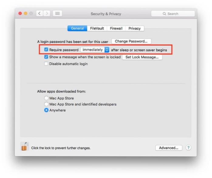 Ways to Easily Lock the Display of Your Mac When You Are Away