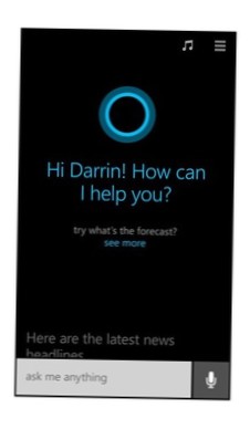 what is cortana