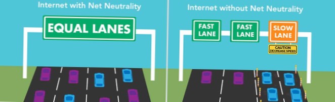 ¿Qué es la neutralidad de la red?? Comprensión de las vías rápidas de Internet