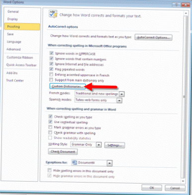 what should you do if a word is marked as misspelled but is actually correct