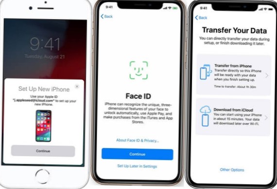 vad man ska göra med gammal iPhone efter överföring