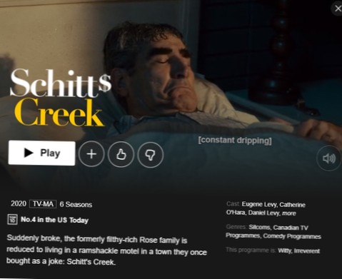 When Is Schitt's Creek (Seizoen 6) op Netflix? Hoe u overal kunt kijken