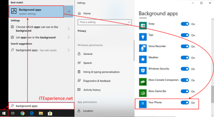 Perché Yourphone.exe Processo in esecuzione in Windows 10?