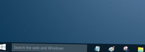Windows 10 1909 rimuove la barra di ricerca