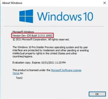 Windows 10 Insider Preview Build 21313 Replaces Legacy Edge Browser
